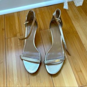 Gold Banana Republic Heels